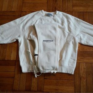 Essentials Fear of God Cream Sweatsuit